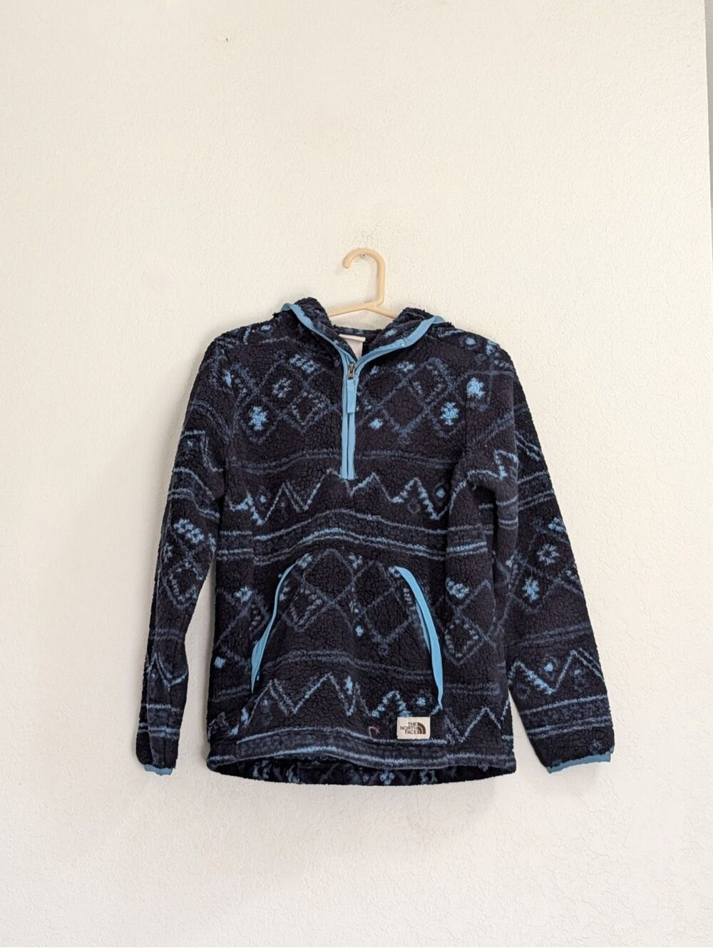 North Face Printed Campshire 2.0 Pullover Hoodie Women's S  Sherpa